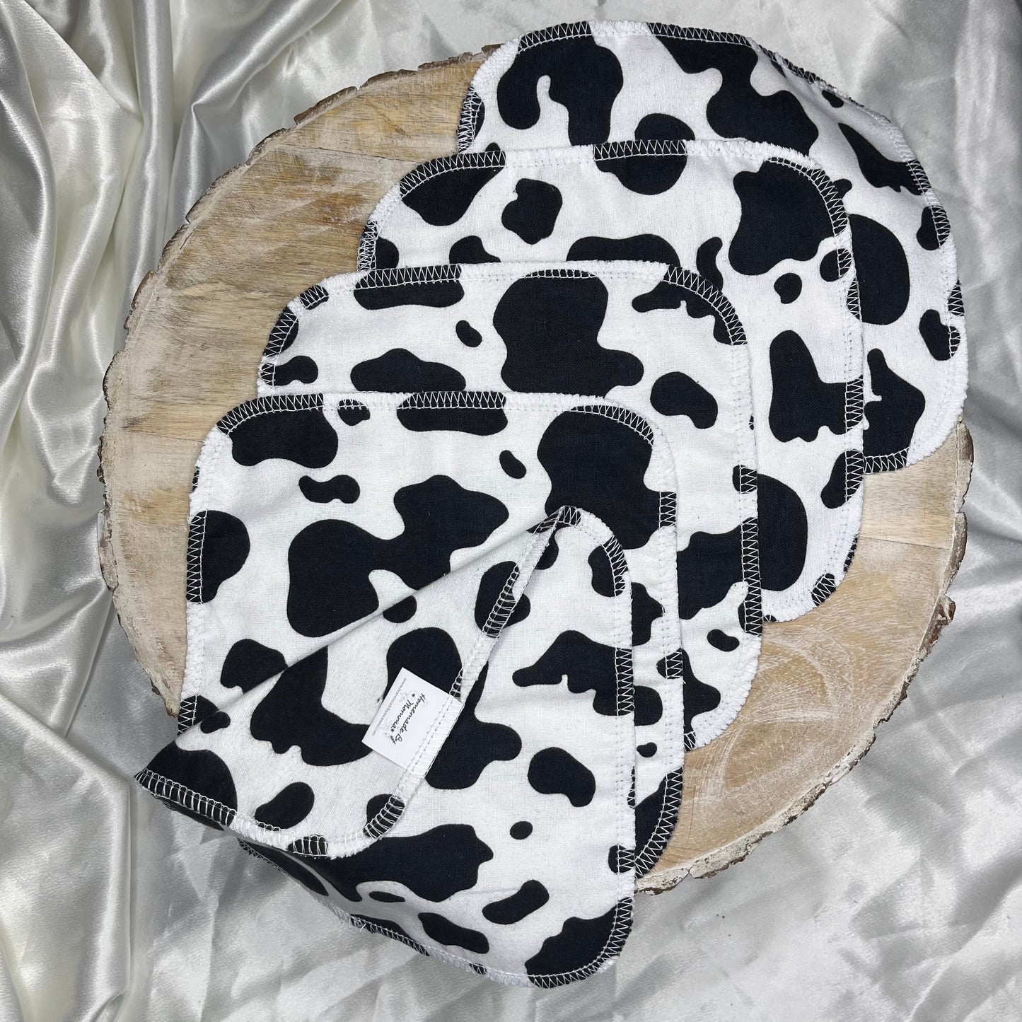 Cloth Wipes - Cow Print