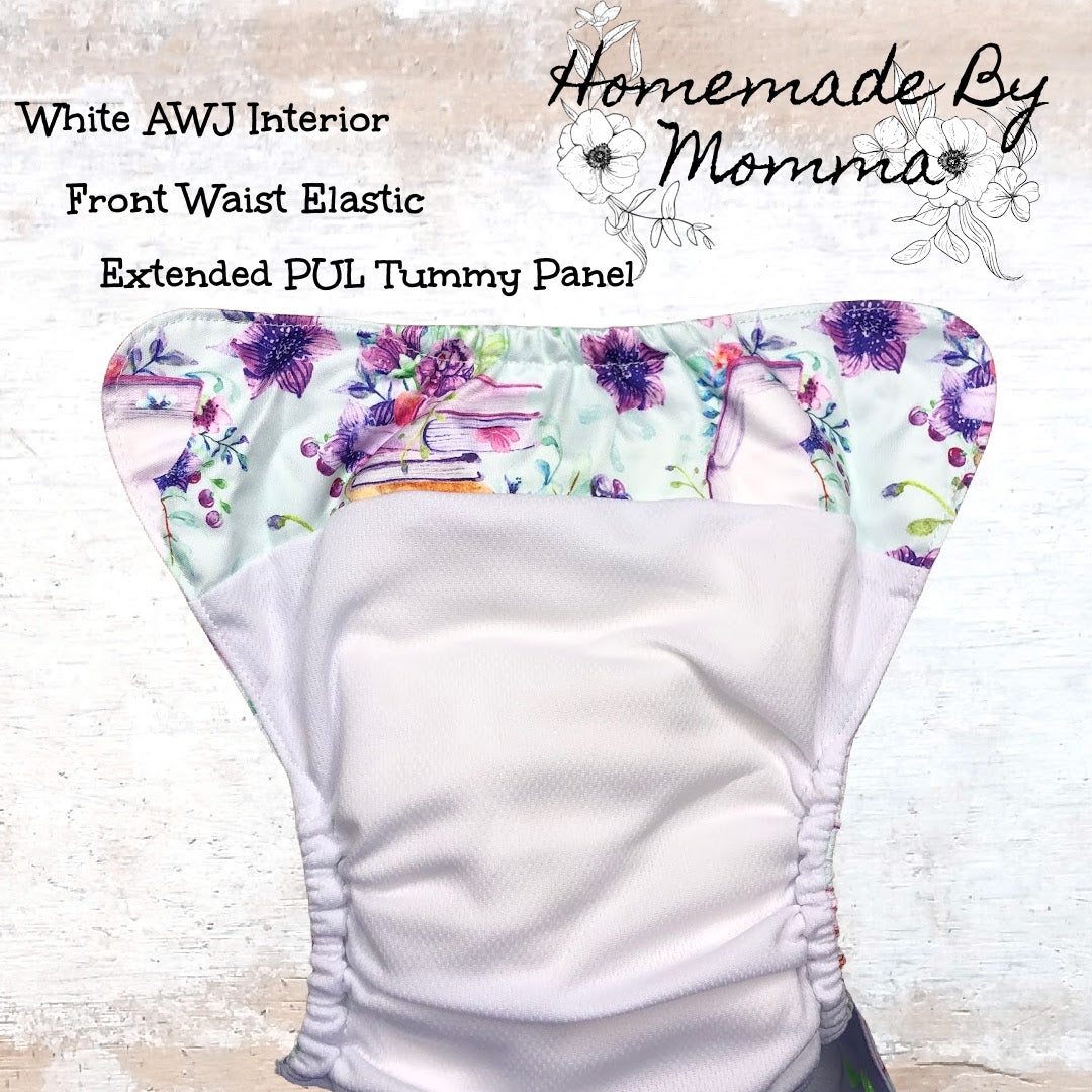 Pomegranate OS Pocket Diaper (Northern Collection)