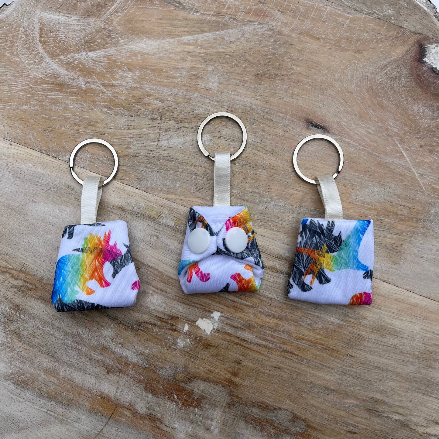Mini Diaper Keychain - Life In Color Collection