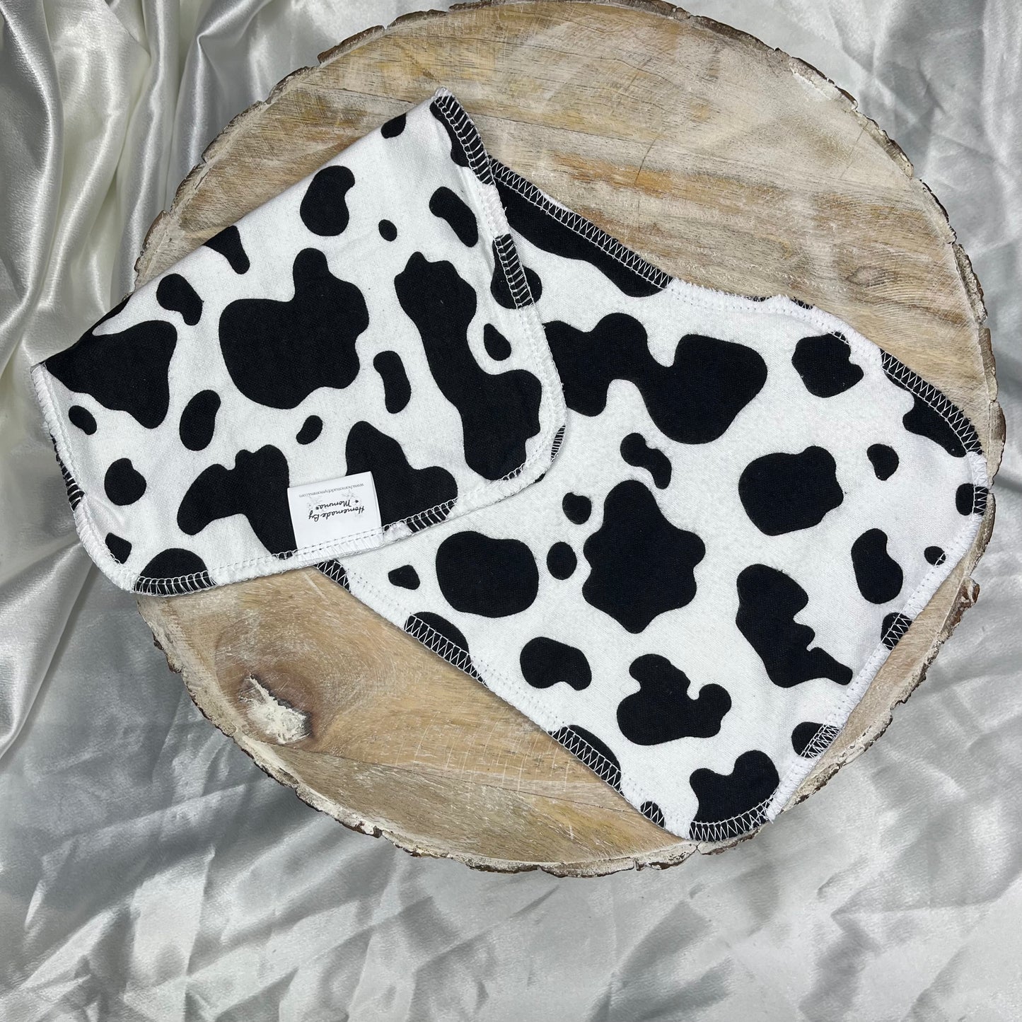 Burp Cloth - Cow Print