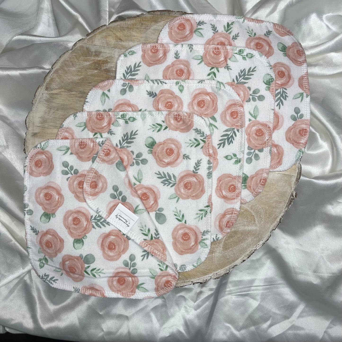 Cloth Wipes - Roses