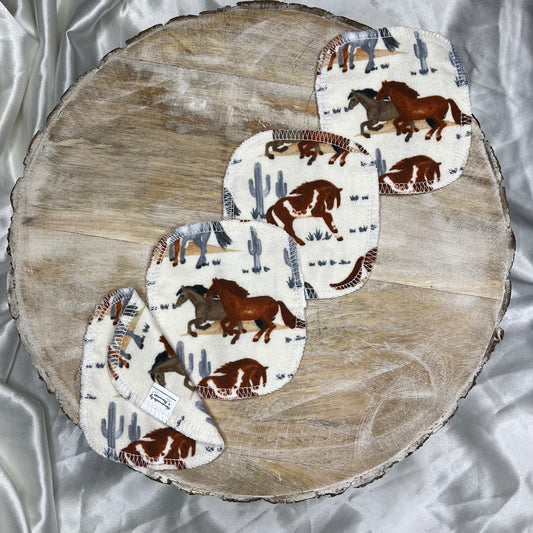 Cotton "Rounds" - Horses
