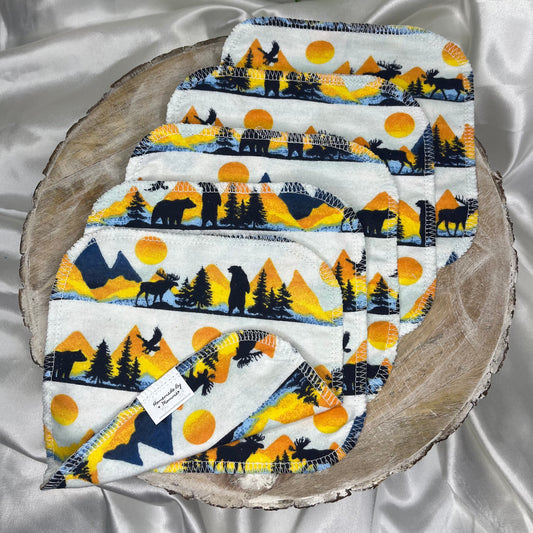 Cloth Wipes - Sunny Mountains